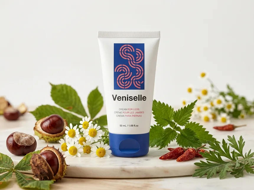 Crema refrescante para piernas cansadas con mentol y castaño de Indias